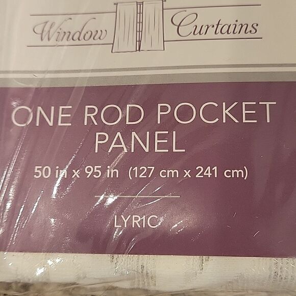 Window Curtains, 2 pieces - Picture 3 of 4